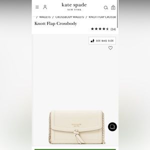 Kate Spade Knott Flap Crossbody Bag